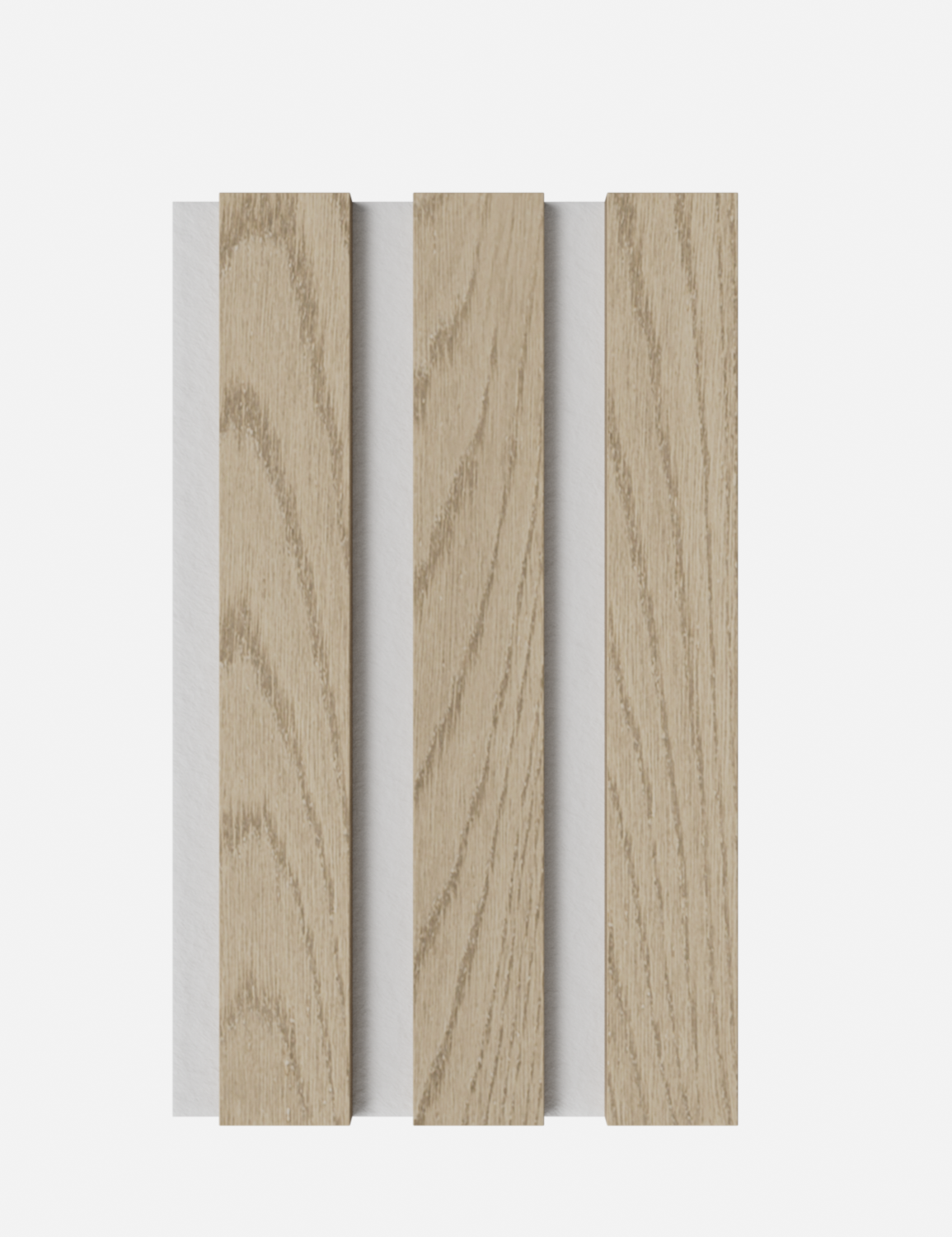 Sample Holzig Oak Natural - Felt White Slim