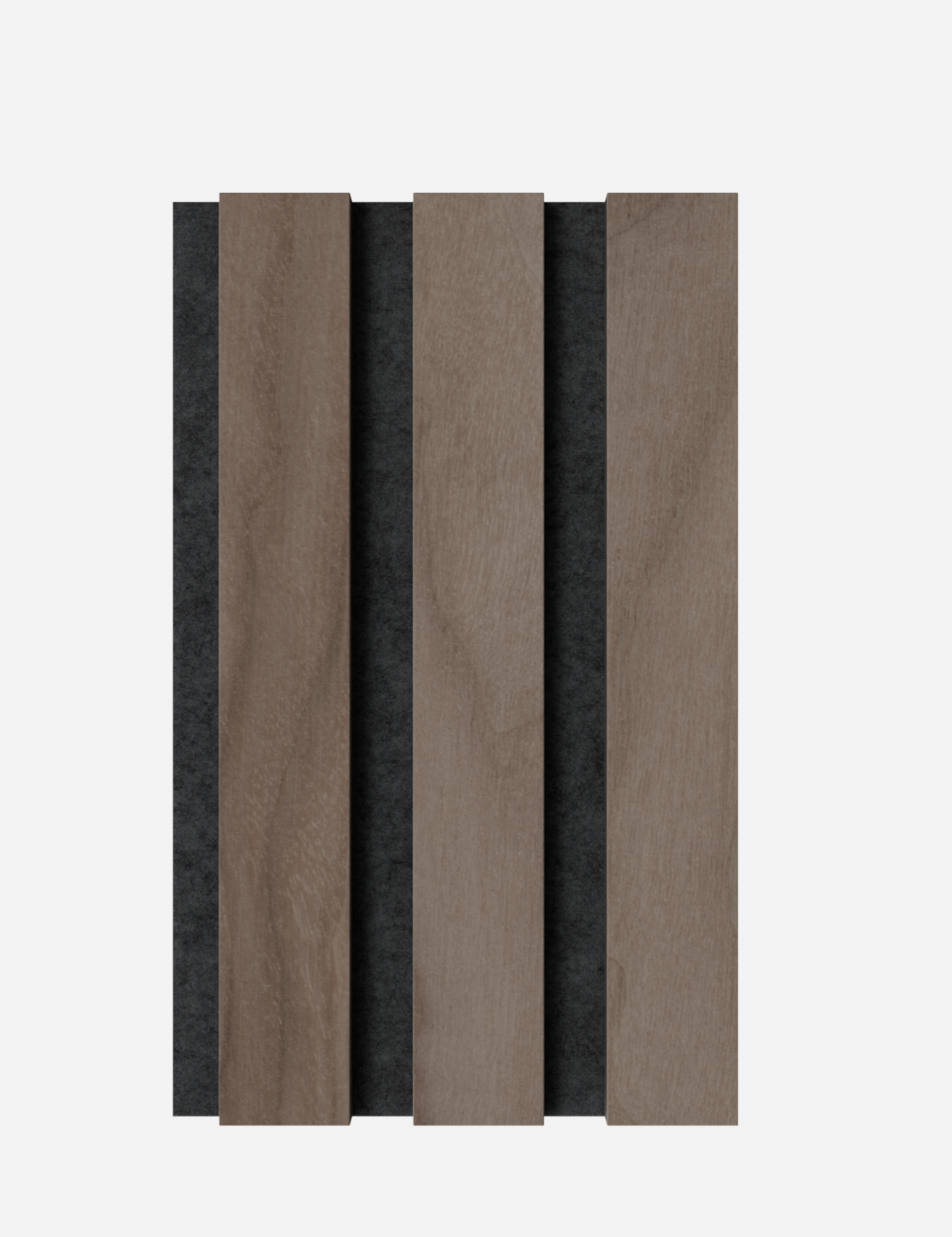 Sample Holzig Walnut - Felt Black Slim