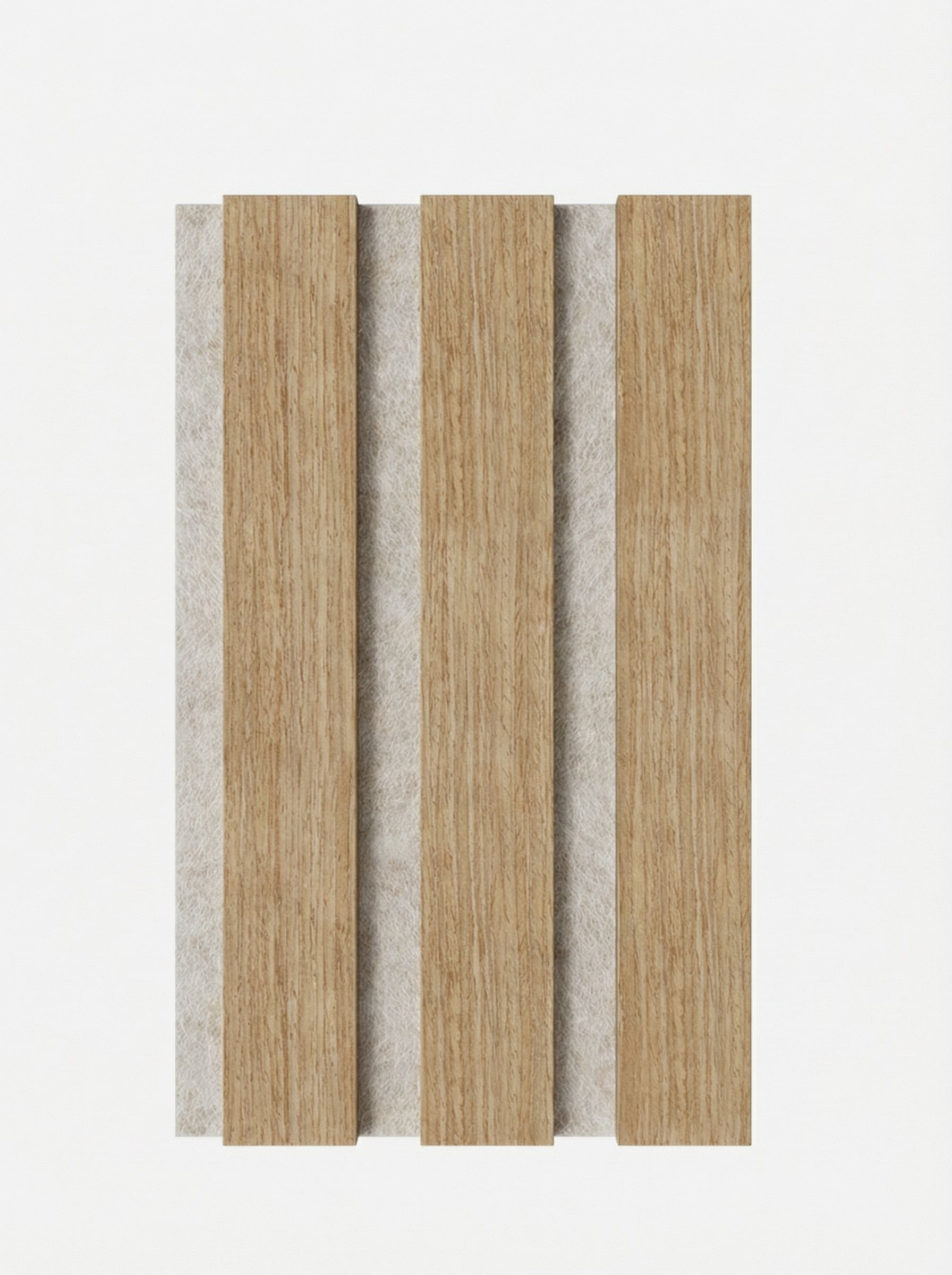 Muster Leicht Eiche Geölt - Filz Beige