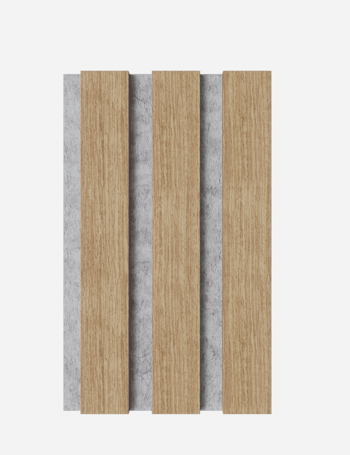 Sample Leicht oak natural - Felt Gray
