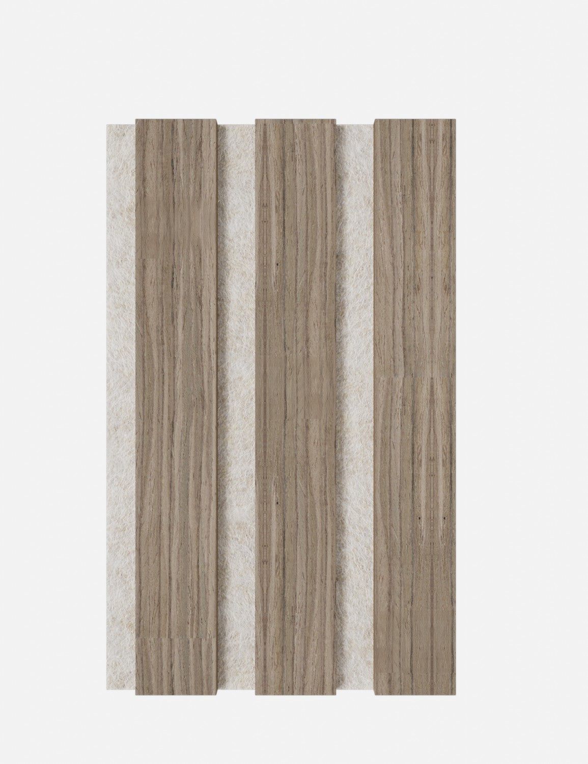 Muster Leicht Nussbaum - Filz Beige