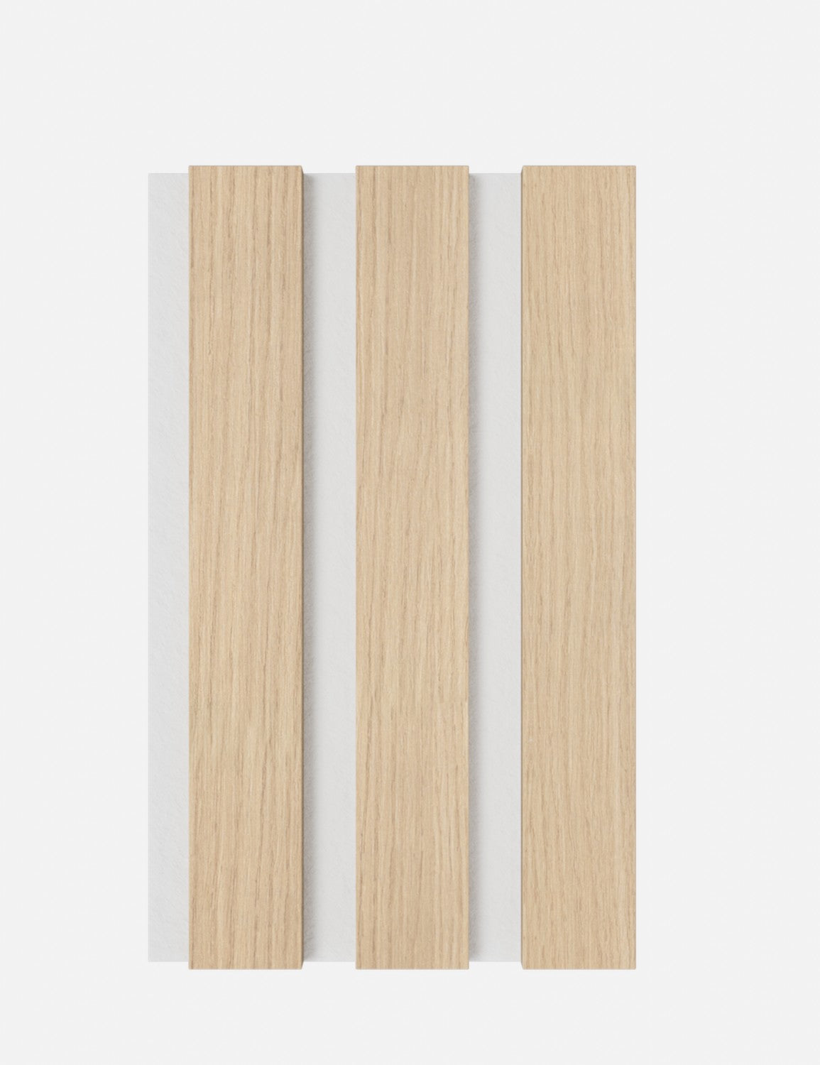 Sample Trendig oak natural - Felt white slim