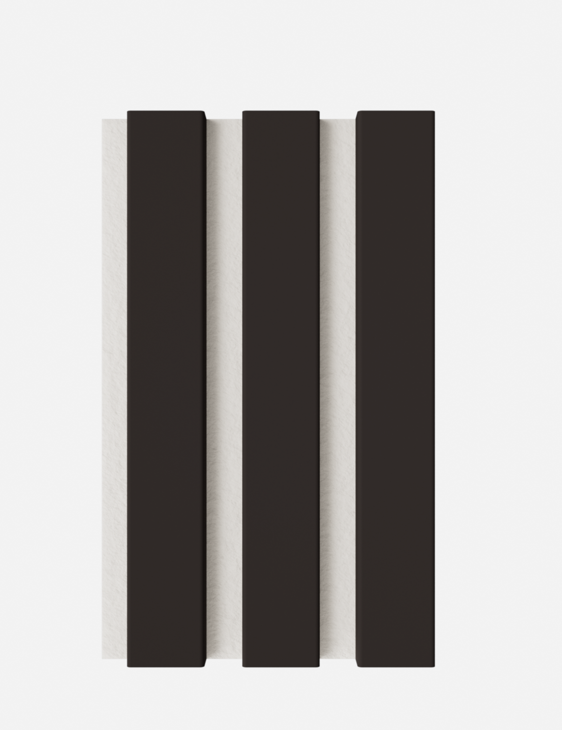 Patroon Kleurrijk Plus Mocha - Vilt Wit