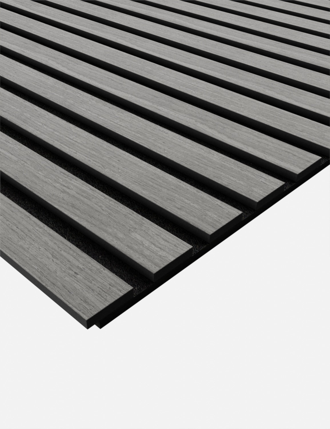 Limited Edition Akustikpaneel Slim - Leicht Eiche Grau