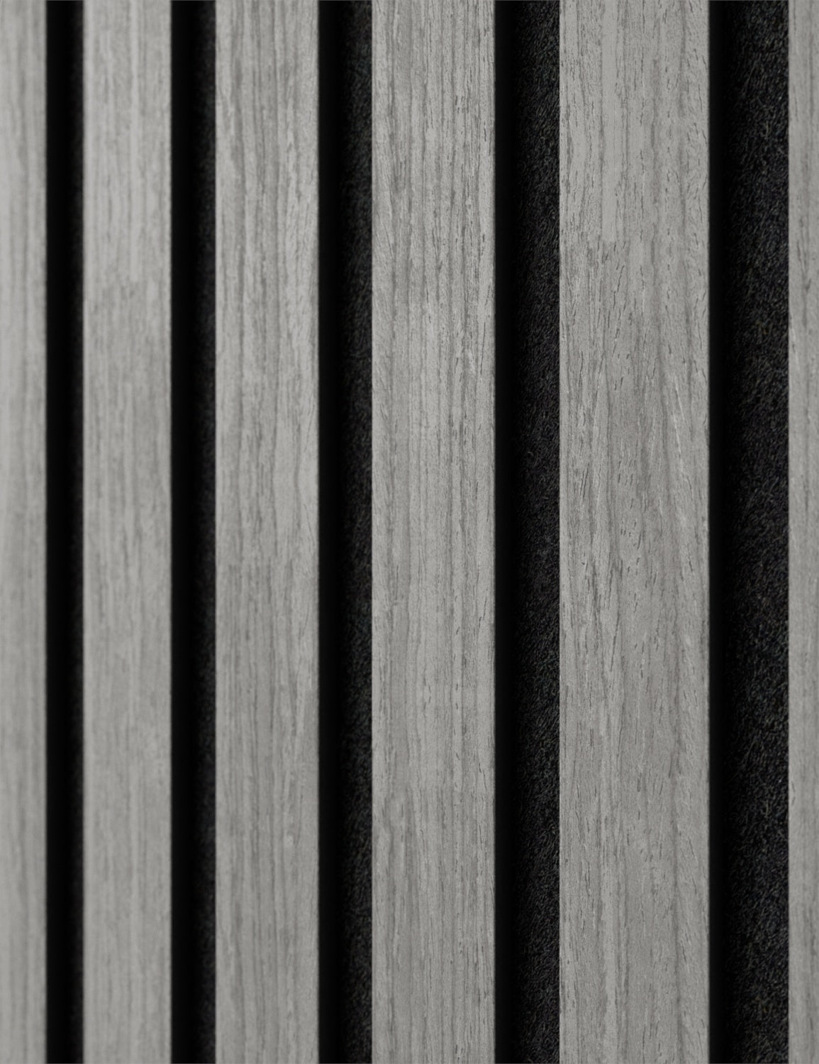 Limited Edition Akustikpaneel Slim - Leicht Eiche Grau