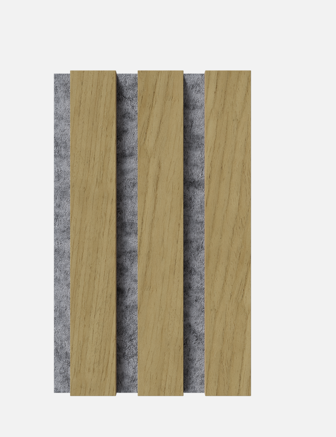 Sample Leicht Oiled Oak - Dark Gray Felt