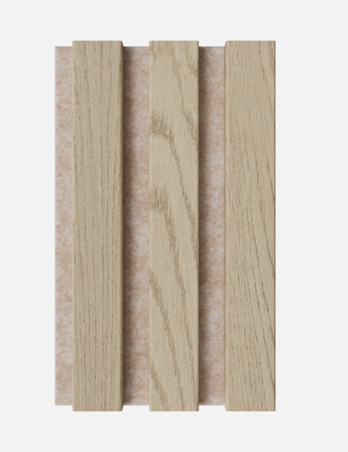 Muster Massiv Plus Eiche Natur - Filz Beige