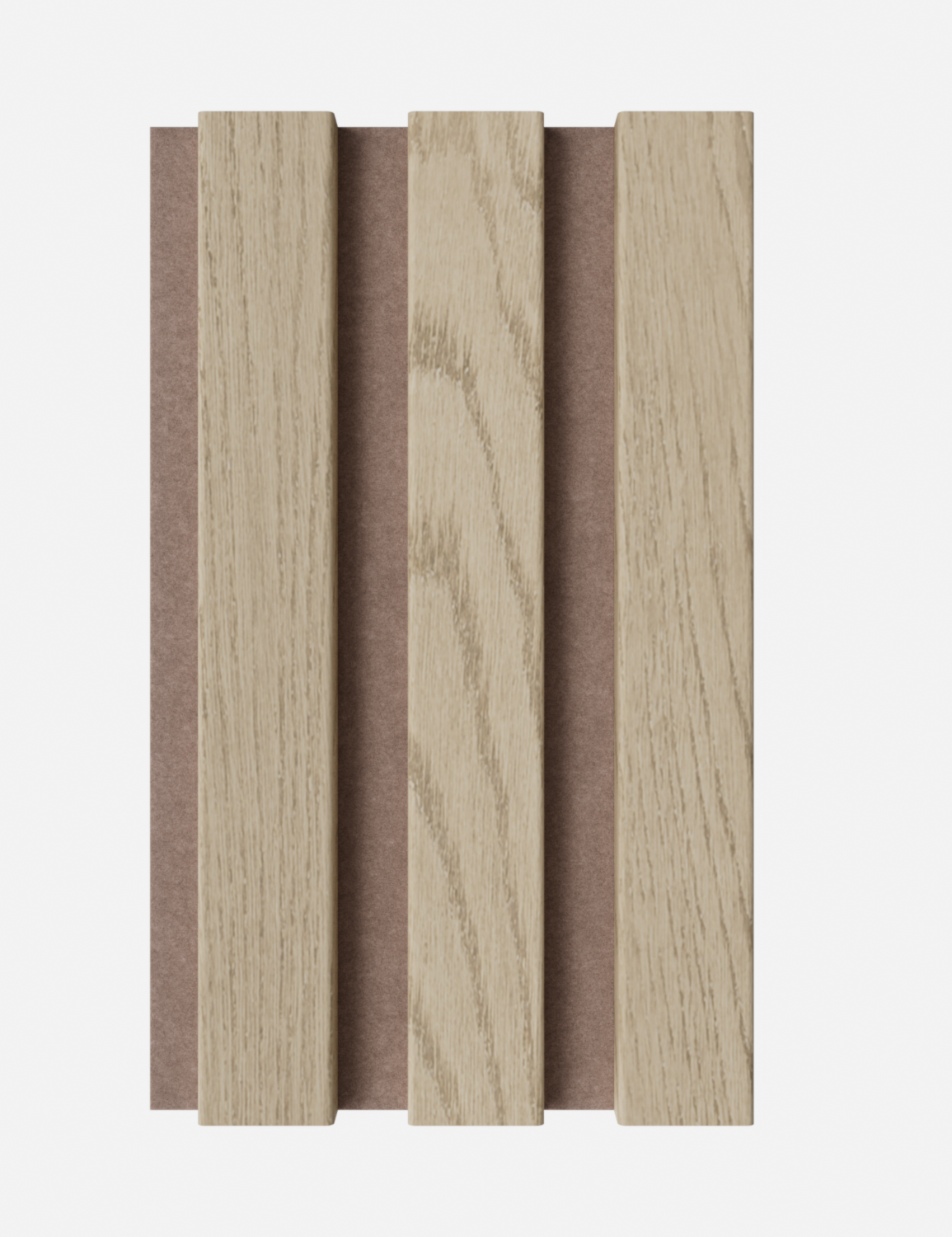 Muster Massiv Plus Eiche Natur - Filz Braun
