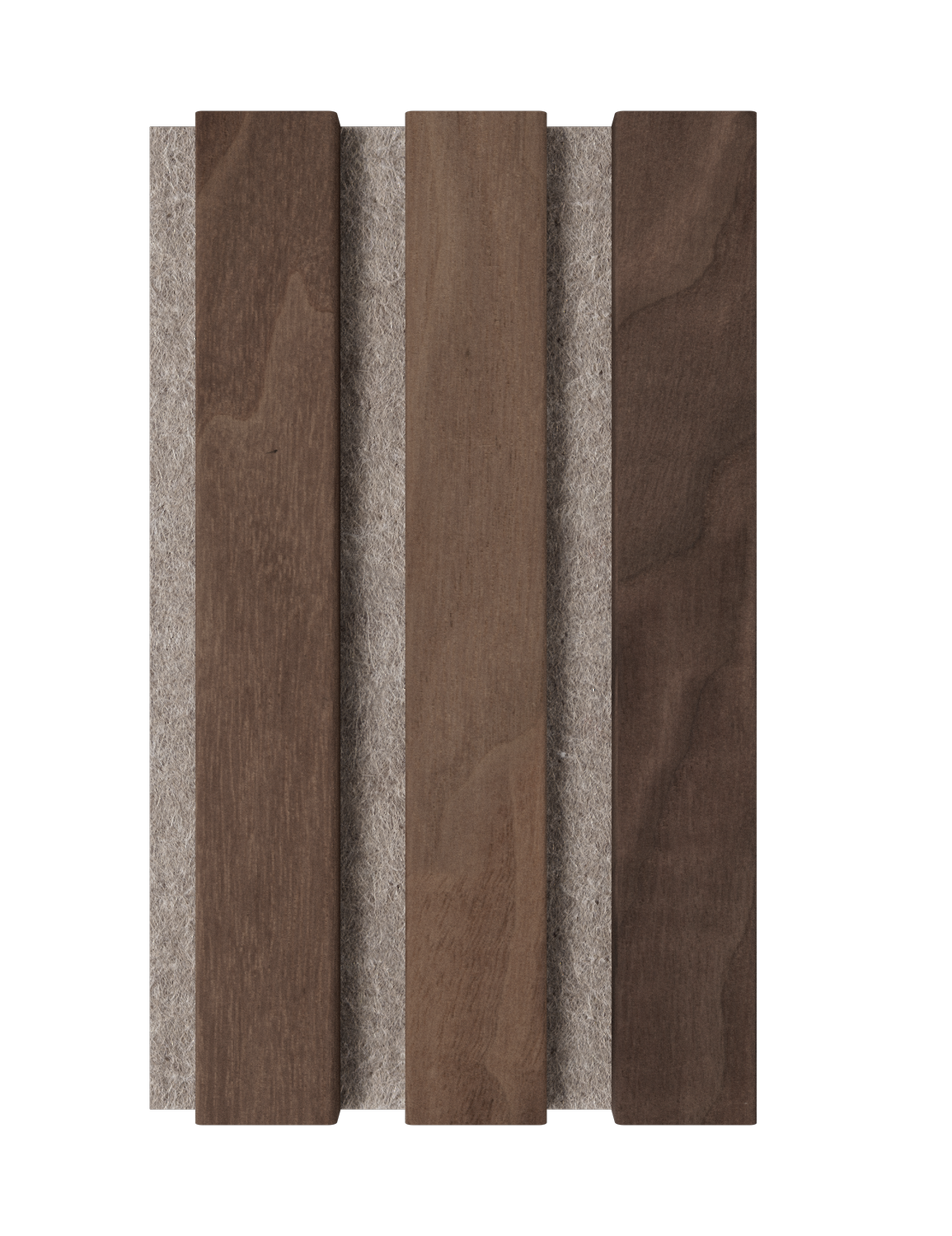 Sample Massiv Plus Walnut - Felt Brown