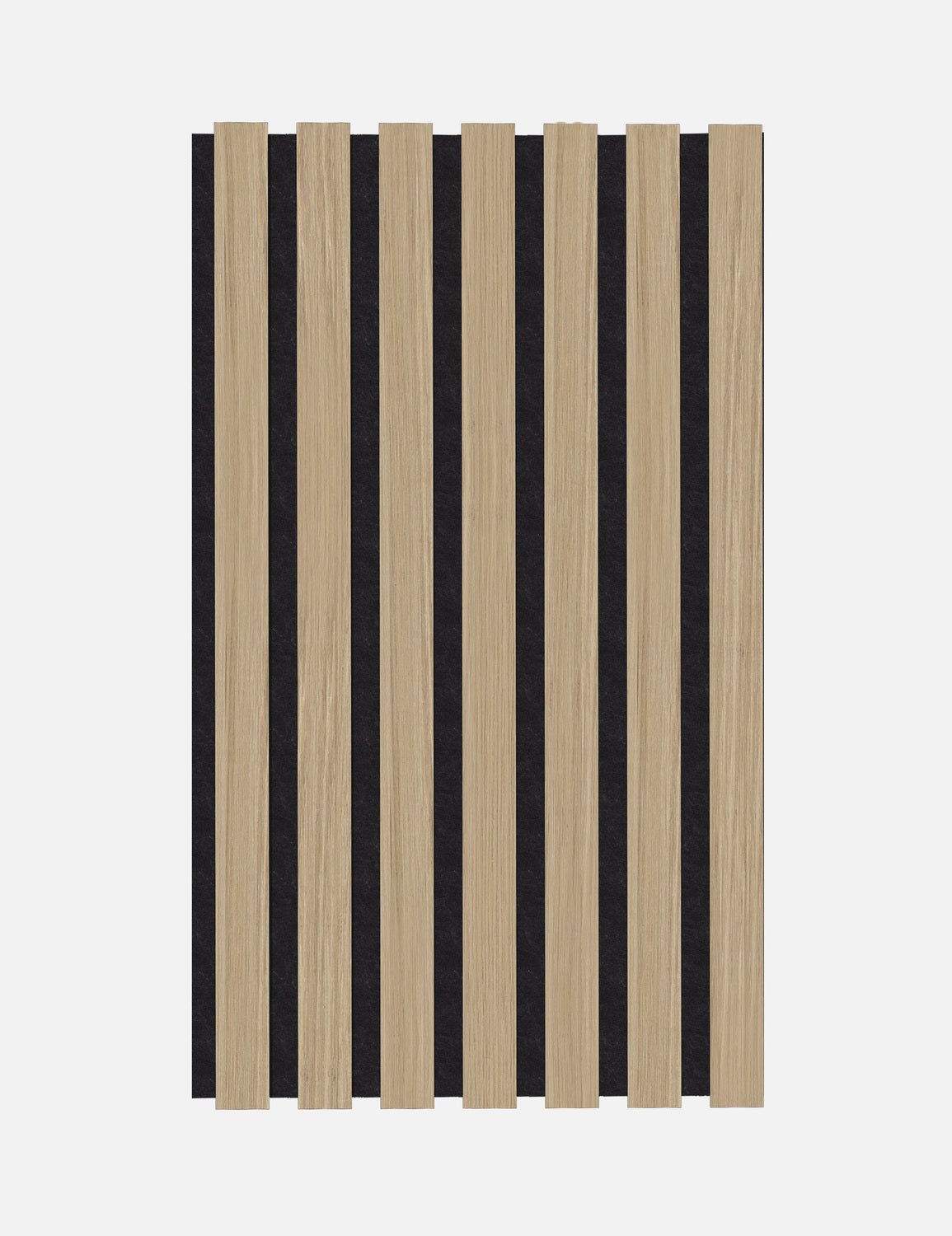 Muster Eiche MDF Schwarz Holzig - 20x12x1,6cm